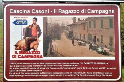 Carbonara Ticino, il set de "Il ragazzo di campagna" con Pozzetto attrae turisti