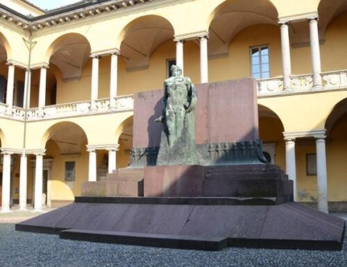 All’Università di Pavia si inaugura il monumento agli studenti caduti nella Prima Guerra Mondiale