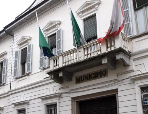 Il palazzo che è sede del Comune di Vigevano, un tempo era l'Ospedale Civile