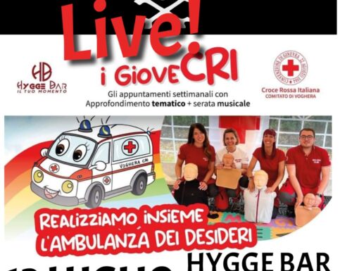 A Voghera un concerto di beneficenza a favore della Croce Rossa Italiana