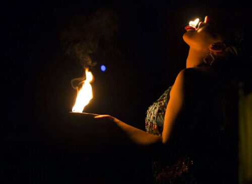 In piazzale Enrico Fermi a Voghera la magia del Mexican Circus