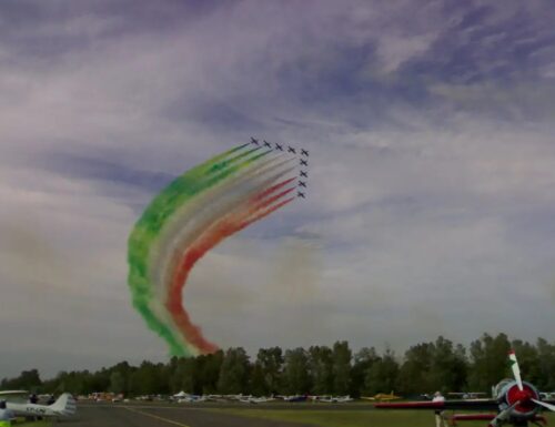 L'inaugurazione dell'aeroporto turistico a Rivanazzano