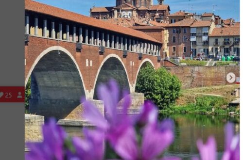 Il fascino di Pavia nelle foto dei social