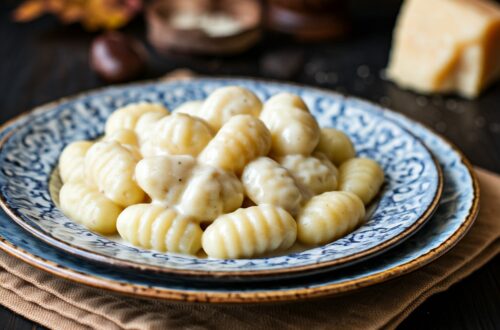 Gnocchi di Castagne alla Crema di Formaggio: un primo piatto ricco di energia