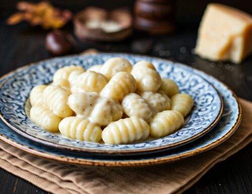 Gnocchi di Castagne alla Crema di Formaggio: un primo piatto ricco di energia