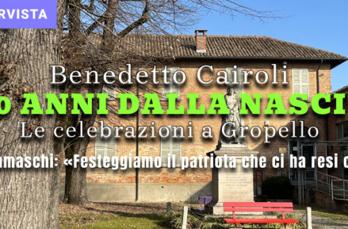 Gropello celebra i 200 anni dalla nascita di Cairoli. La sindaca Bergamaschi: «Il patriota che ci ha reso città»