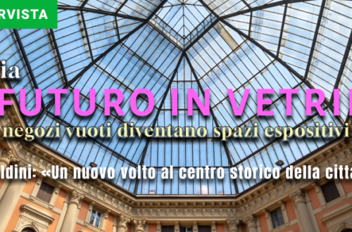 Pavia, le vetrine vuote diventano spazi espositivi. L'Assessore Faldini: "Un nuovo volto al centro storico"