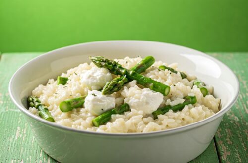 Risotto con Asparagi e Robiola di Roccaverano